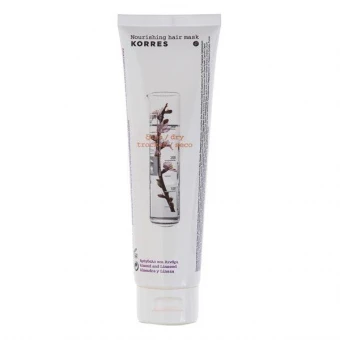 KORRES Almond & Linseed Hairmask 125 Ml 1 KORRES Almond & Linseed Hairmask 125 Ml