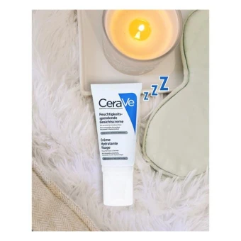 CeraVe Feuchtigkeitsspendende Gesichtscreme Nacht 52 Ml 3 CeraVe Feuchtigkeitsspendende Gesichtscreme Nacht 52 Ml – Bild 3