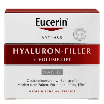 Eucerin HYALURON-FILLER + VOLUME-LIFT Nachtpflege 50 Ml 2 Eucerin HYALURON-FILLER + VOLUME-LIFT Nachtpflege 50 Ml – Bild 2