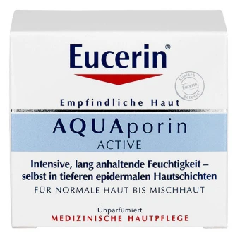 Eucerin AQUAporin ACTIVE Feuchtigkeitspflege Für Normale Bis Mischhaut 50 Ml 2 Eucerin AQUAporin ACTIVE Feuchtigkeitspflege Für Normale Bis Mischhaut 50 Ml – Bild 2