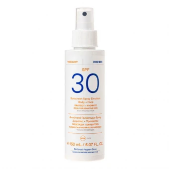 KORRES Yoghurt Sonnenschutz Sprüh-Emulsion Für Gesicht & Körper SPF 30 150 Ml 2 KORRES Yoghurt Sonnenschutz Sprüh-Emulsion Für Gesicht & Körper SPF 30 150 Ml – Bild 2