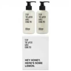 STOP THE WATER WHILE USING ME! Hey Honey, Here's Some Lemon Kit