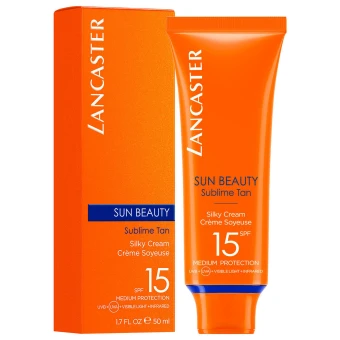 Lancaster Sun Beauty Silky Touch Cream SPF 15 50 Ml 2 Lancaster Sun Beauty Silky Touch Cream SPF 15 50 Ml – Bild 2