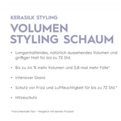 KERASILK Volumen Styling Schaum 150 Ml 8 KERASILK Volumen Styling Schaum 150 Ml -Eucerin || Aveda || Payot Verkaufsgeschäft 2538288 KERASILK Volumen Styling Schaum 150 ml.0e9bb102