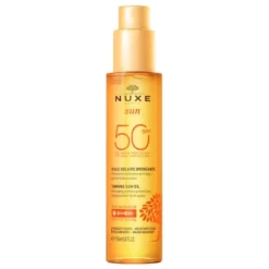 NUXE Sun Huile Solaire Brozante SPF 50 150 Ml