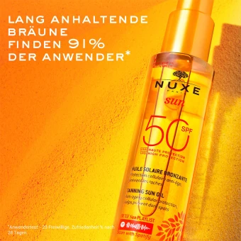 NUXE Sun Set Huile Solaire Bronzante 50 SPF 2 NUXE Sun Set Huile Solaire Bronzante 50 SPF – Bild 2