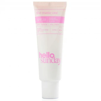 Hello Sunday The Matte One Oil Control Moisturiser SPF 50 50 Ml 1 Hello Sunday The Matte One Oil Control Moisturiser SPF 50 50 Ml