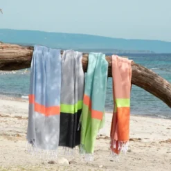 TOWEL TO GO Neon Hammam Towel Green/Blue, With Recycled Gift Box 9 TOWEL TO GO Neon Hammam Towel Green/Blue, With Recycled Gift Box -Eucerin || Aveda || Payot Verkaufsgeschäft Blue with Recycled Gift Box.a01fe1e4